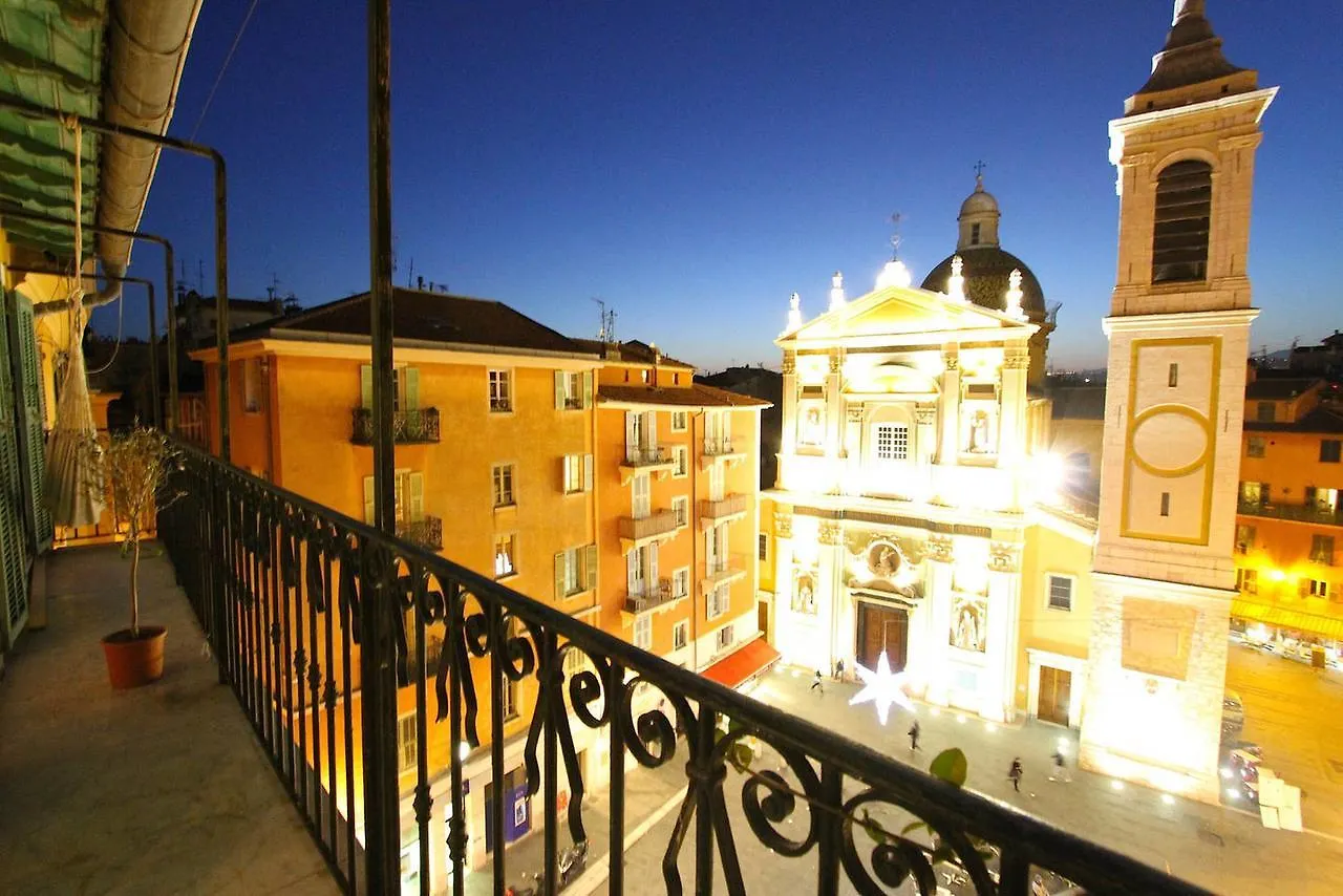 Ross 5- F2, Lumineux, Balcon, Loft, Clim, Vieux-Nizza 0*, Nizza